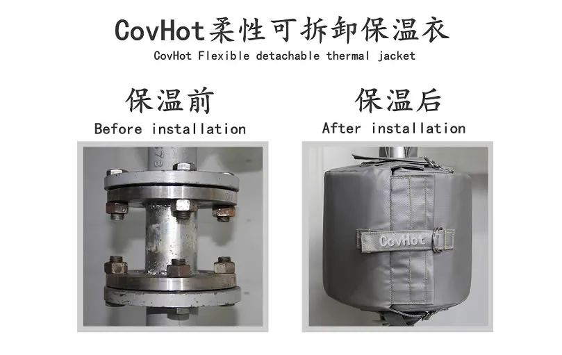 COVHOT?柔性可拆卸式<a href=http://www.cqqvr.cn/e/tags/?tagname=%E4%BF%9D%E6%B8%A9%E8%A1%A3 target=_blank class=infotextkey>保溫衣</a>,蒸汽系統(tǒng)節(jié)能,節(jié)能保溫