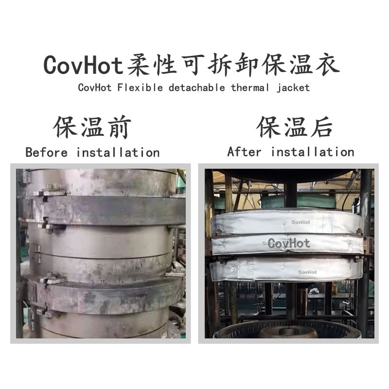 硫化機(jī)使用可拆卸保溫套有什么用途？